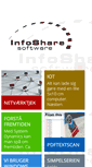 Mobile Screenshot of infoshare.dk